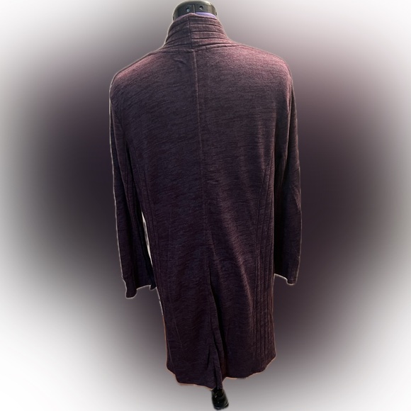 Laila Jayde Purple Cardigan Size 2X - Picture 3 of 7
